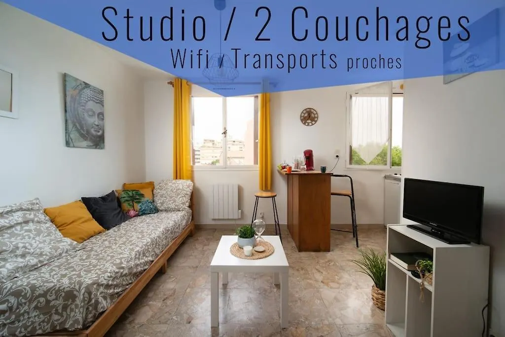 Fully Equipped Apartment Ideal For 2 People Marseille